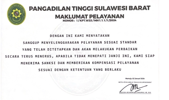 MAKLUMAT PELAYANAN